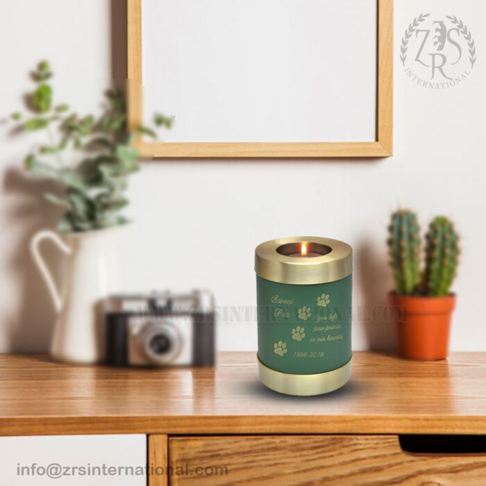 Candle Holder | Cremation Urn | Pet Urn for Ashes
