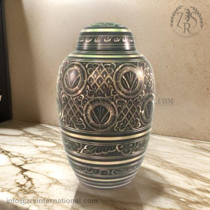 Decorative Funeral Urn for Ashes- Honor Your Loved One with Burial Urns