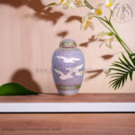 Cremation Urn for Human Ashes - Adult Funeral Urn Handcrafted - Affordable Urn for Ashes