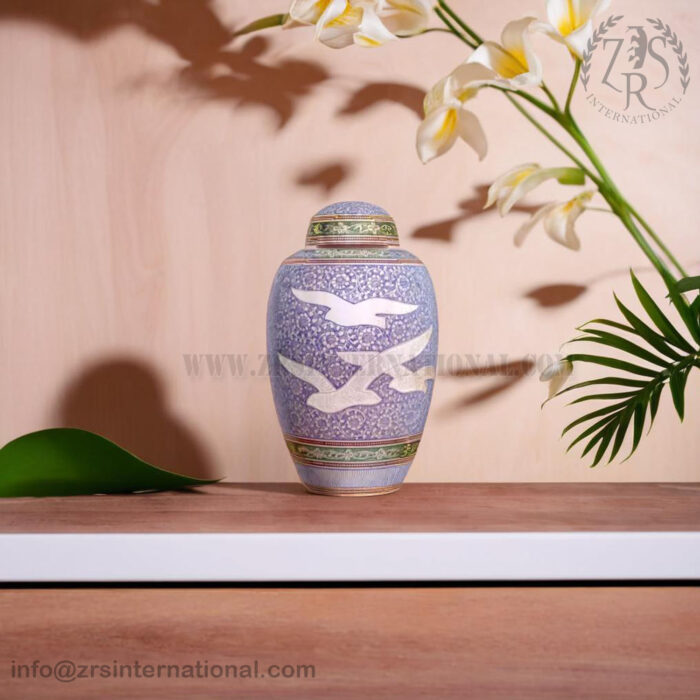 Cremation Urn for Human Ashes - Adult Funeral Urn Handcrafted - Affordable Urn for Ashes